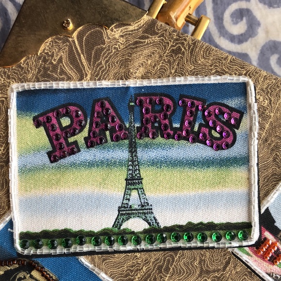 Travel Cigar Box Purse Bamboo Handle Y2K Vintage - Picture 2 of 10